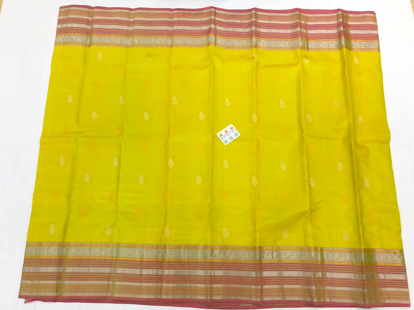 Kanchipuram Pure Silk Saree Bridal Indian Kanjivaram Sari SPK308
