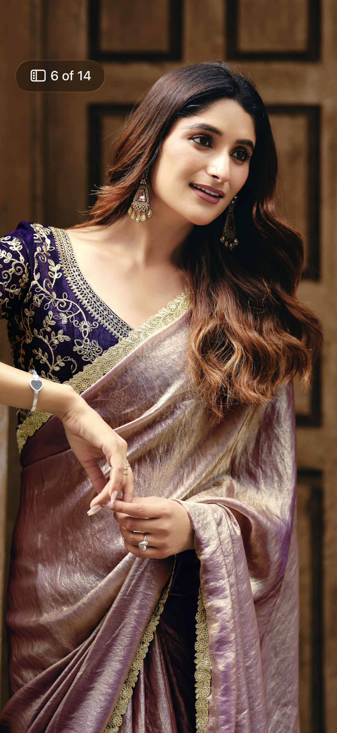 Indian Fancy Party wear Saree Fendi Silk Sari Green S137