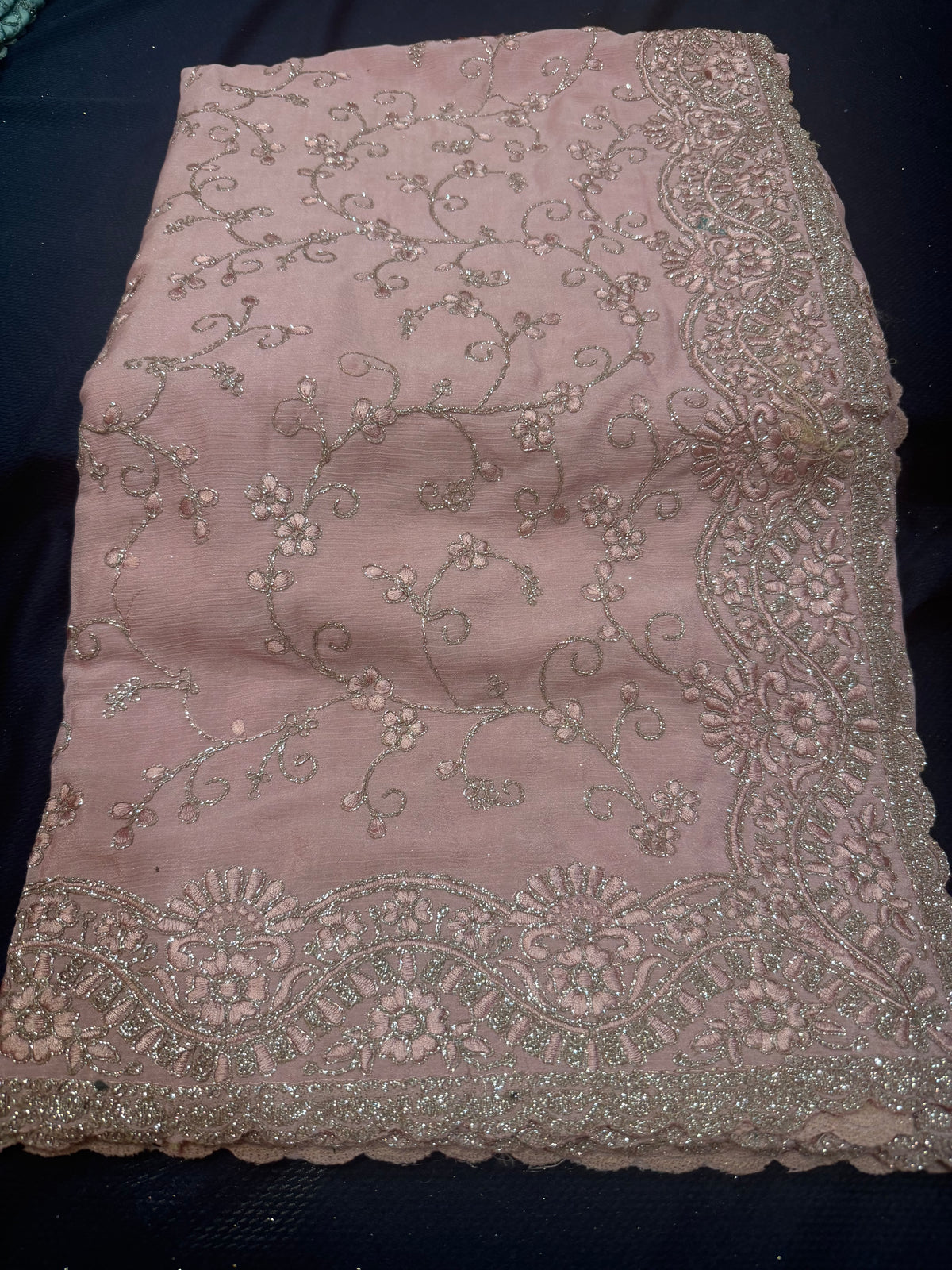 Sari Indian Bollywood Designer Party wear Pink Saree Z12 Col 1