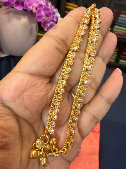 Brass Indian Payal Kolusu Anklets Golusu P2