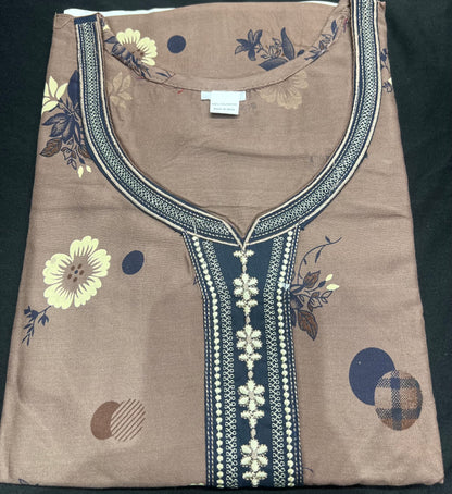 Free size Indian Cotton Nighty Nightgown NI5