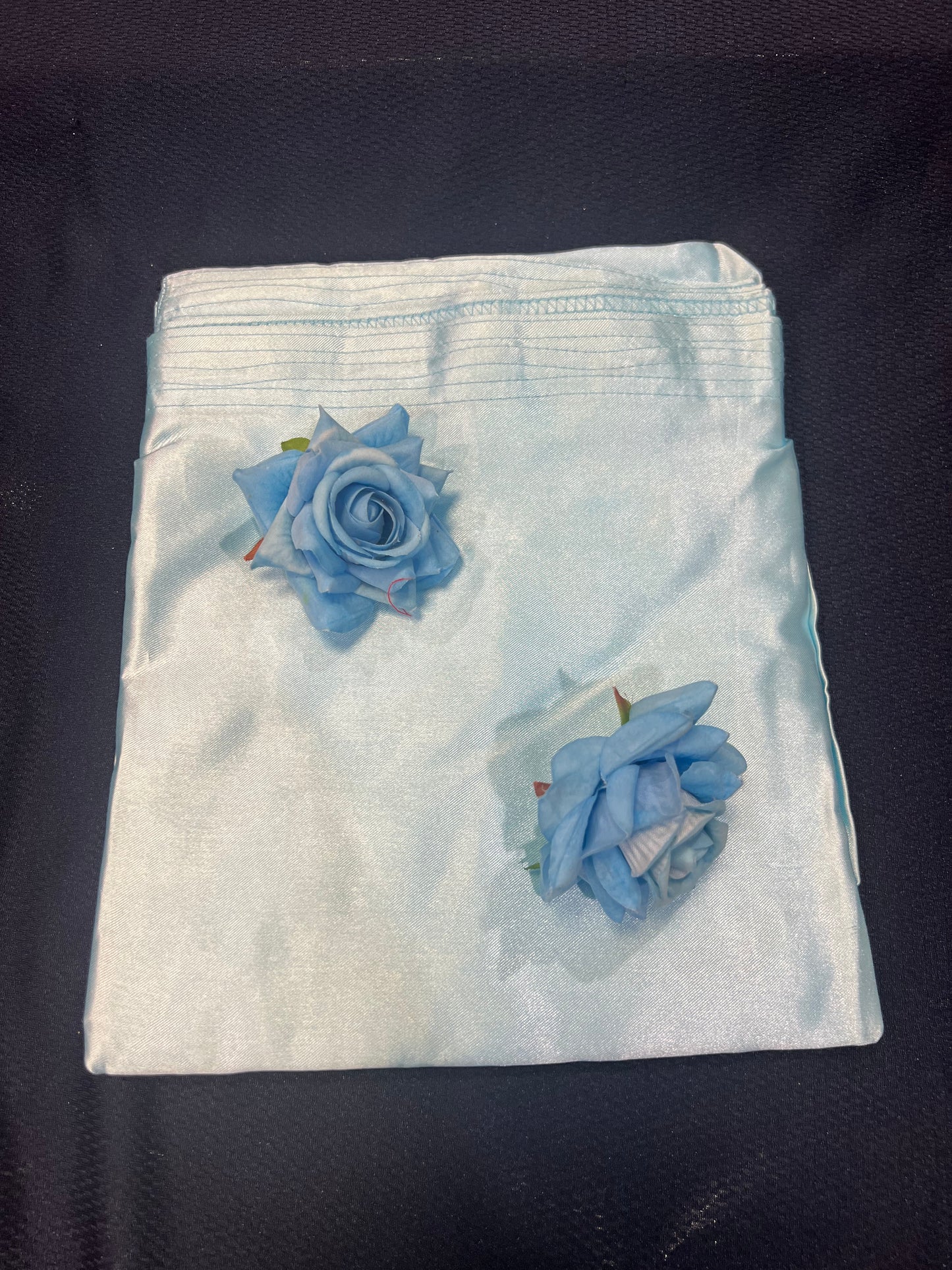 Free size Sari Petticoat Satin Underskirt Saree Skirt Silver Grey P4