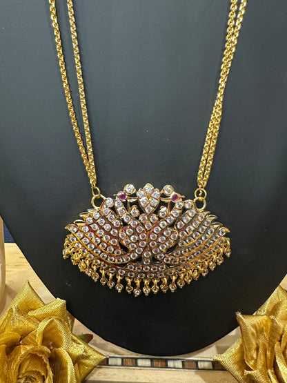 Impon Indian Necklace Annam Pathakkam Haram Wedding Jewellery N18