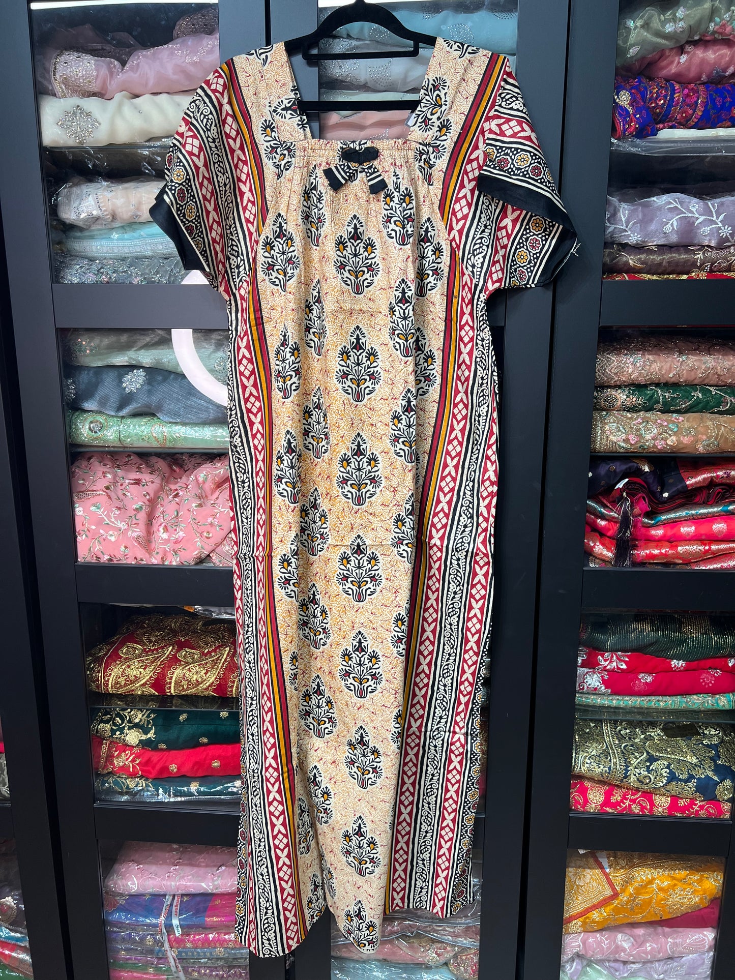 Free size Indian Cotton Nighty Nightgown NI26