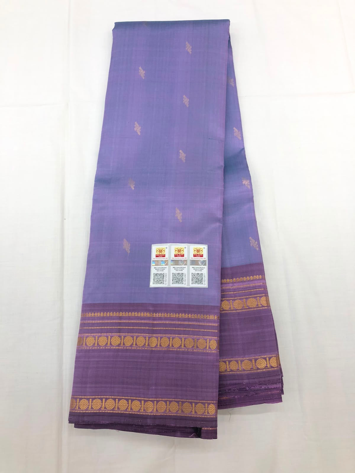 Vintage Kanchipuram Pure Silk Saree Bridal Indian Kanjivaram Sari SPK328