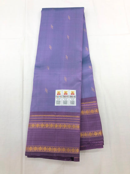 Vintage Kanchipuram Pure Silk Saree Bridal Indian Kanjivaram Sari SPK328