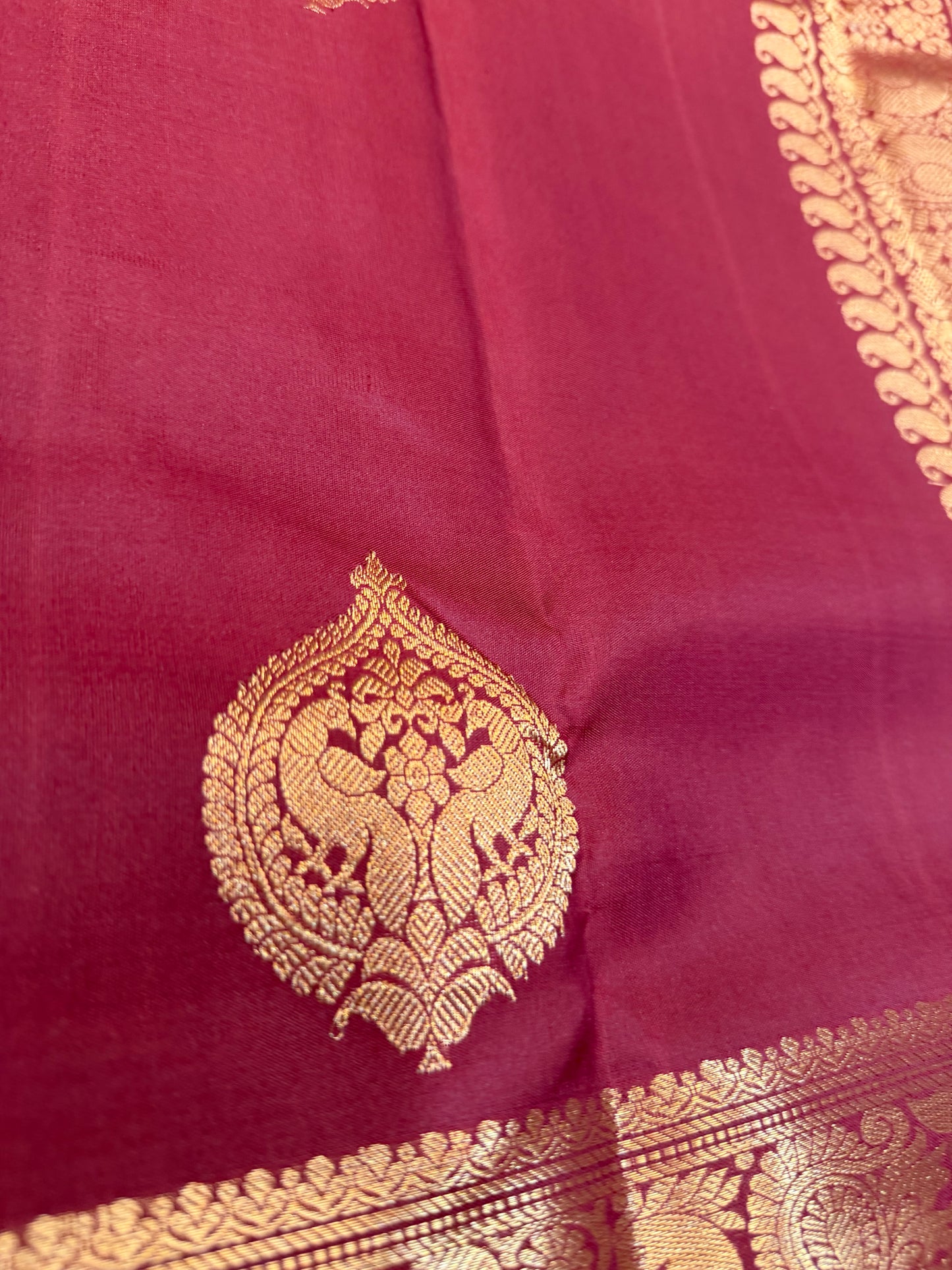 Kanchipuram Pure Silk Saree Kanjivaram Sari| SPK080
