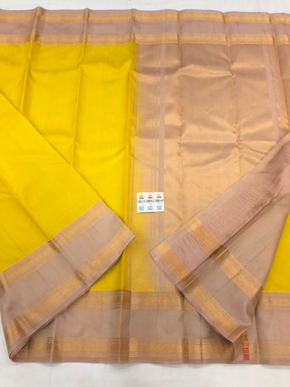 Kanchipuram Pure Silk Saree Bridal Indian Kanjivaram Sari SPK349