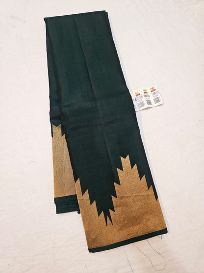 Kanchipuram Pure Silk Saree Bridal Indian Kanjivaram Sari SPK321