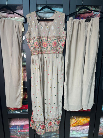 40” L size 10 India Ladies Outfit Salwar Kameez Suit SS25