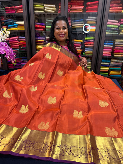 Bridal Kanchipuram Pure Silk Saree Kanjivaram Sari SPK462