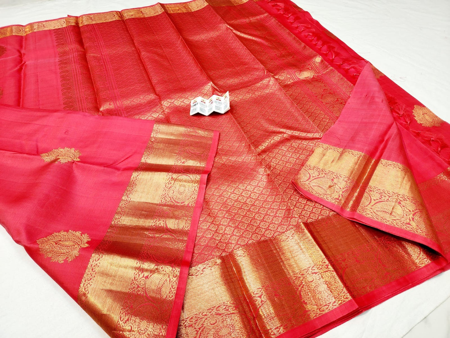 Kanchipuram Pure Silk Saree Bridal Kanjivaram Sari SPK248