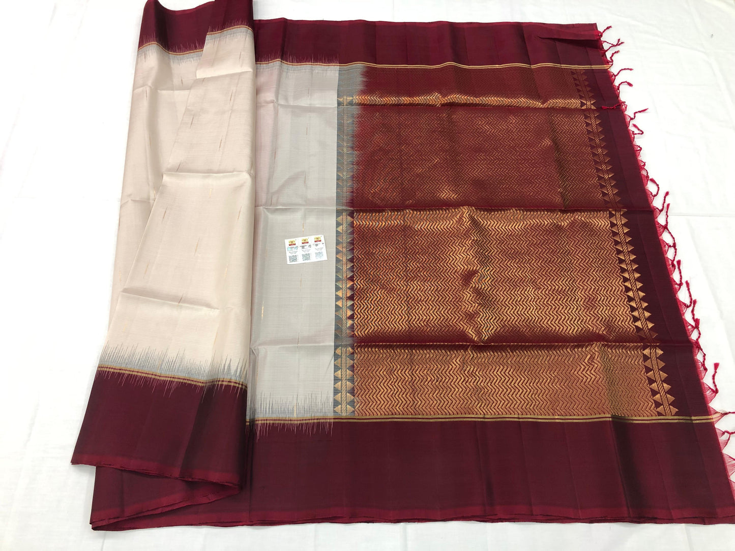 Kanchipuram Pattu Soft Silk Saree Pure Silk Bridal Sari | SS6