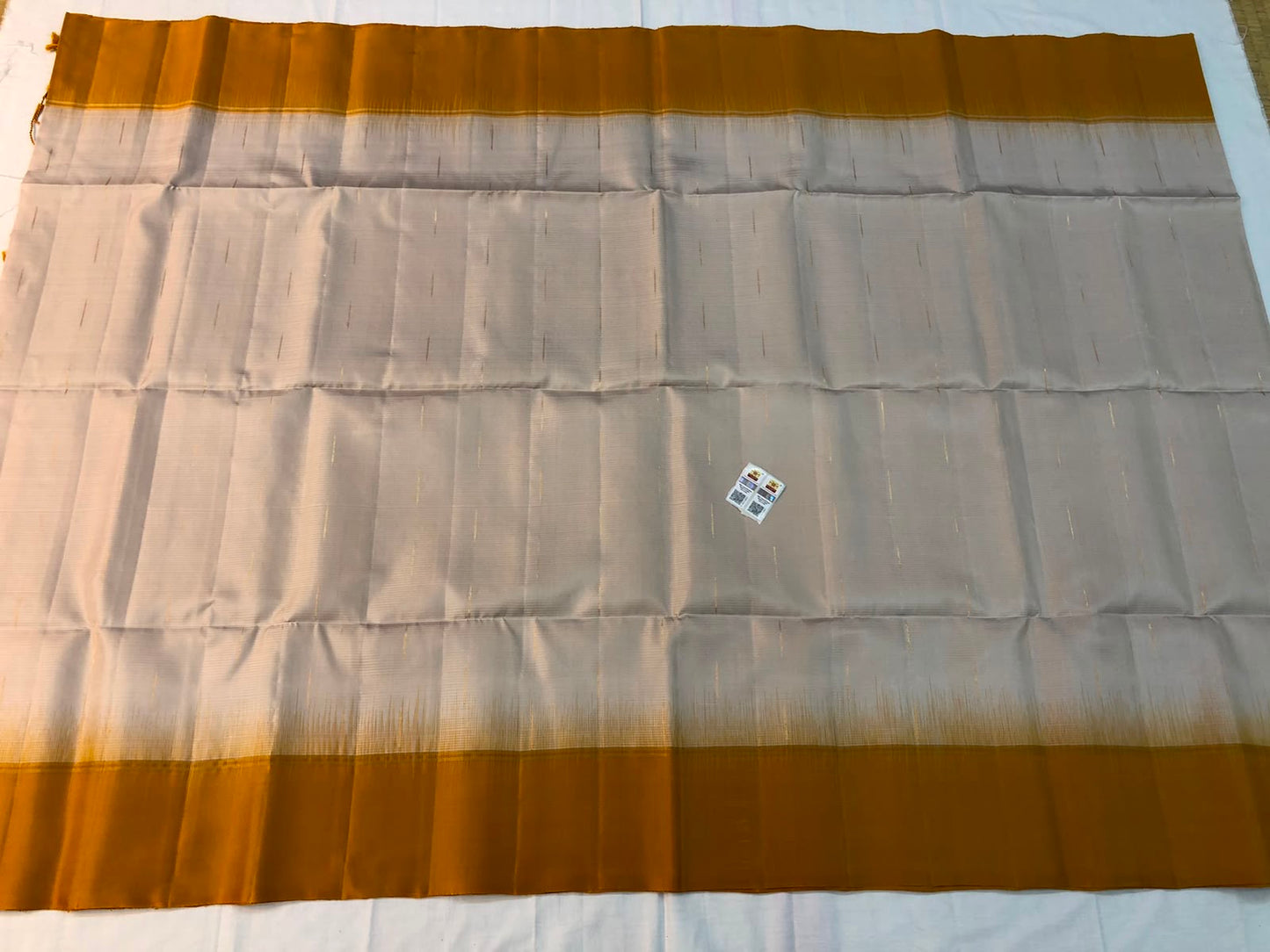 Kanchipuram Pattu Soft Silk Saree Pure Silk Sari Mustard| SS13