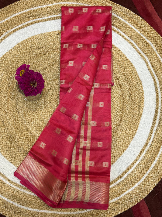 Pink Sari Indian Saree S22