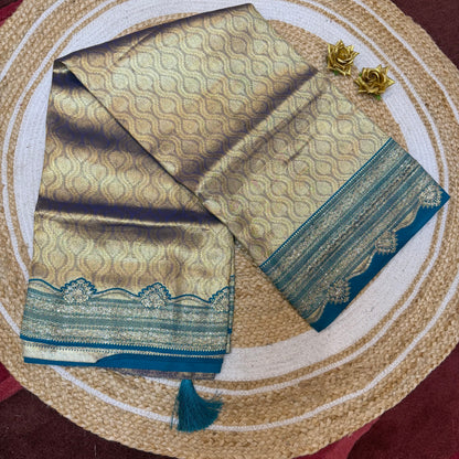 Sari Indian Fancy Party wear Silk Saree with Swarovski stones S141