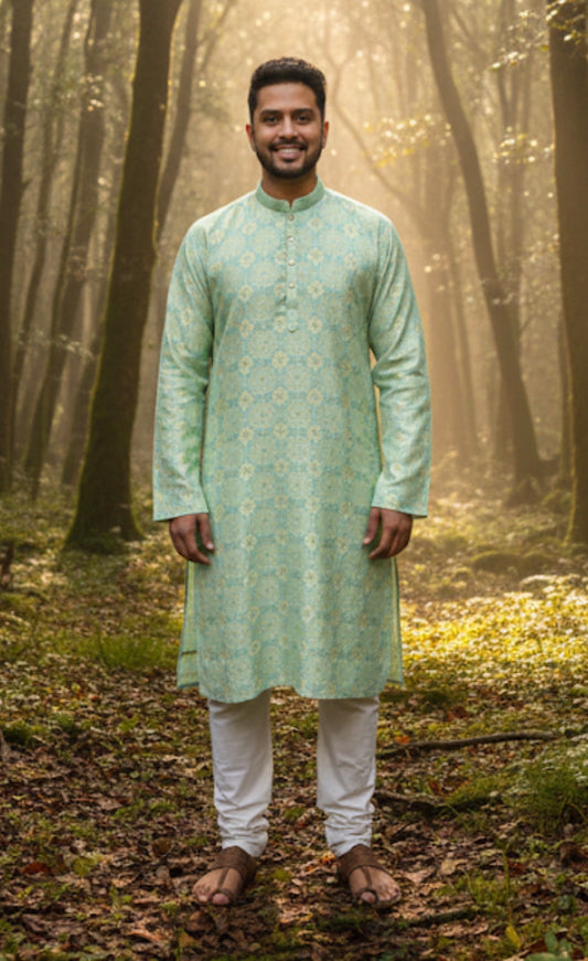 52” 6XL Men’s Kurta Indian Men’s Sherwani Bollywood outfit M4