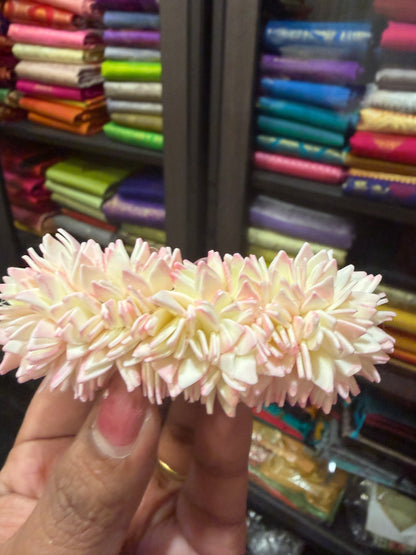 Natural Looking Handmade Flower Clip Gajra G16