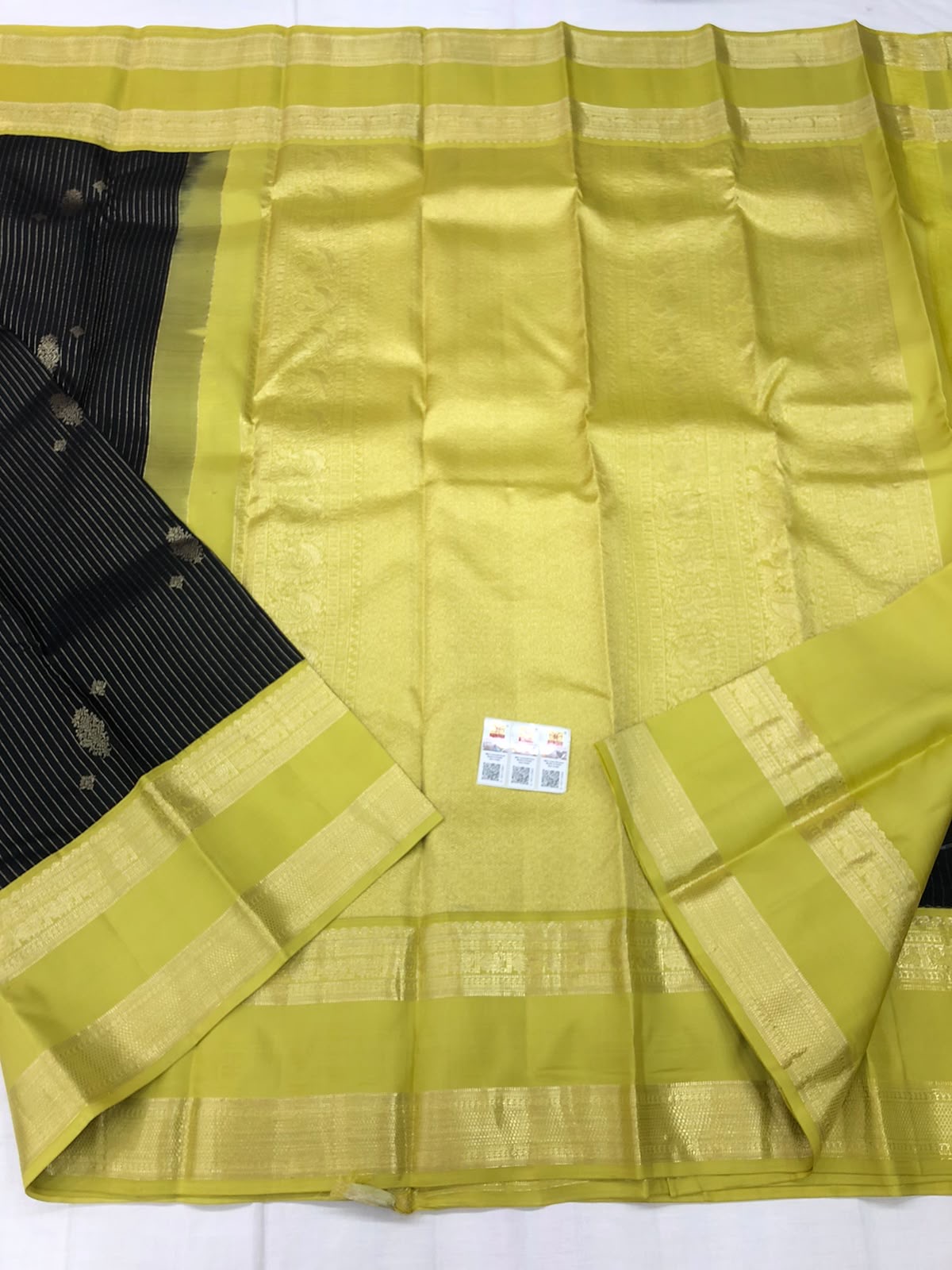 Vintage Kanchipuram Pure Silk Saree Bridal Kanjivaram Sari SPK305