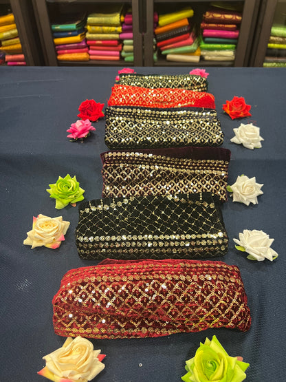 Velvet Blouse material 1m Bottle green M2