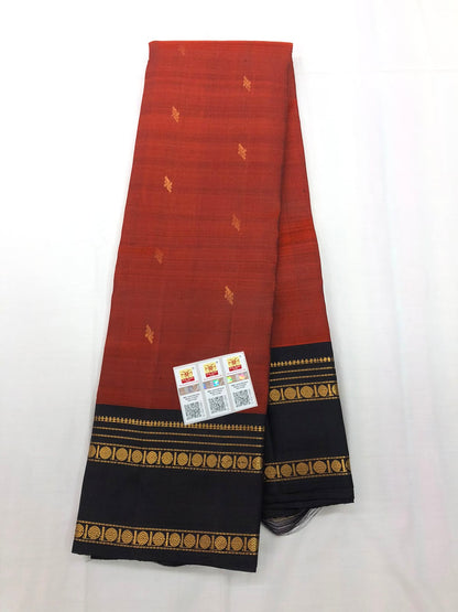 Vintage Kanchipuram Pure Silk Saree Bridal Indian Kanjivaram Sari SPK319