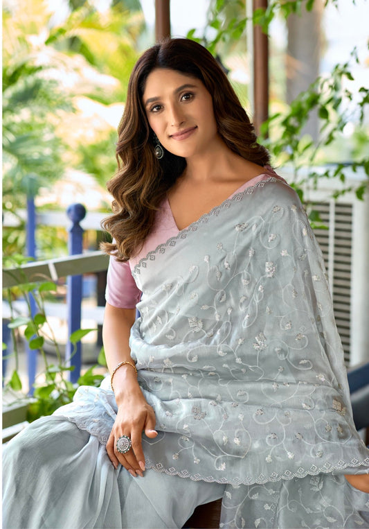 Sari Indian Bollywood Designer Party wear Saree Z10 Col 5