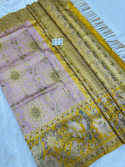 Bridal Kanchipuram Pure Silk Saree Kanjivaram Sari SPK473