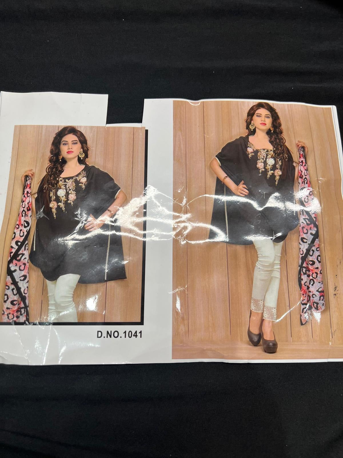 42” XL size 12 Indian Ladies Outfit Kaftan Salwar Kameez Suit SS