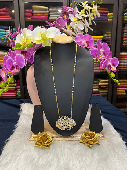 Impon Indian Necklace Annam Pathakkam Haram Wedding Jewellery N28