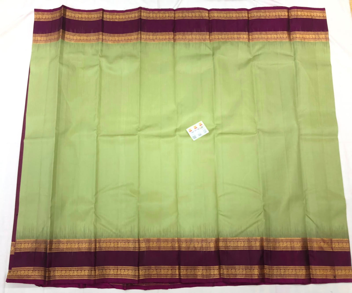 Kanchipuram Pure Silk Saree Bridal Indian Kanjivaram Sari SPK335