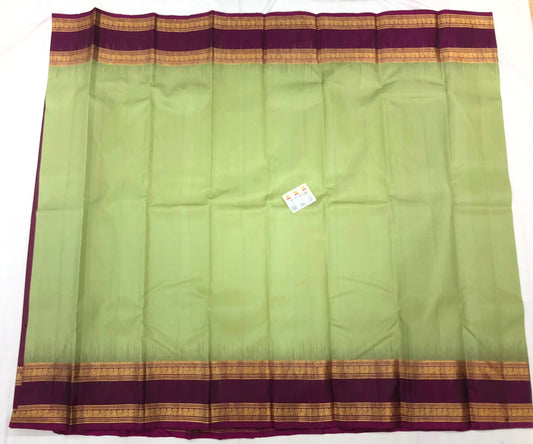 Kanchipuram Pure Silk Saree Bridal Indian Kanjivaram Sari SPK335