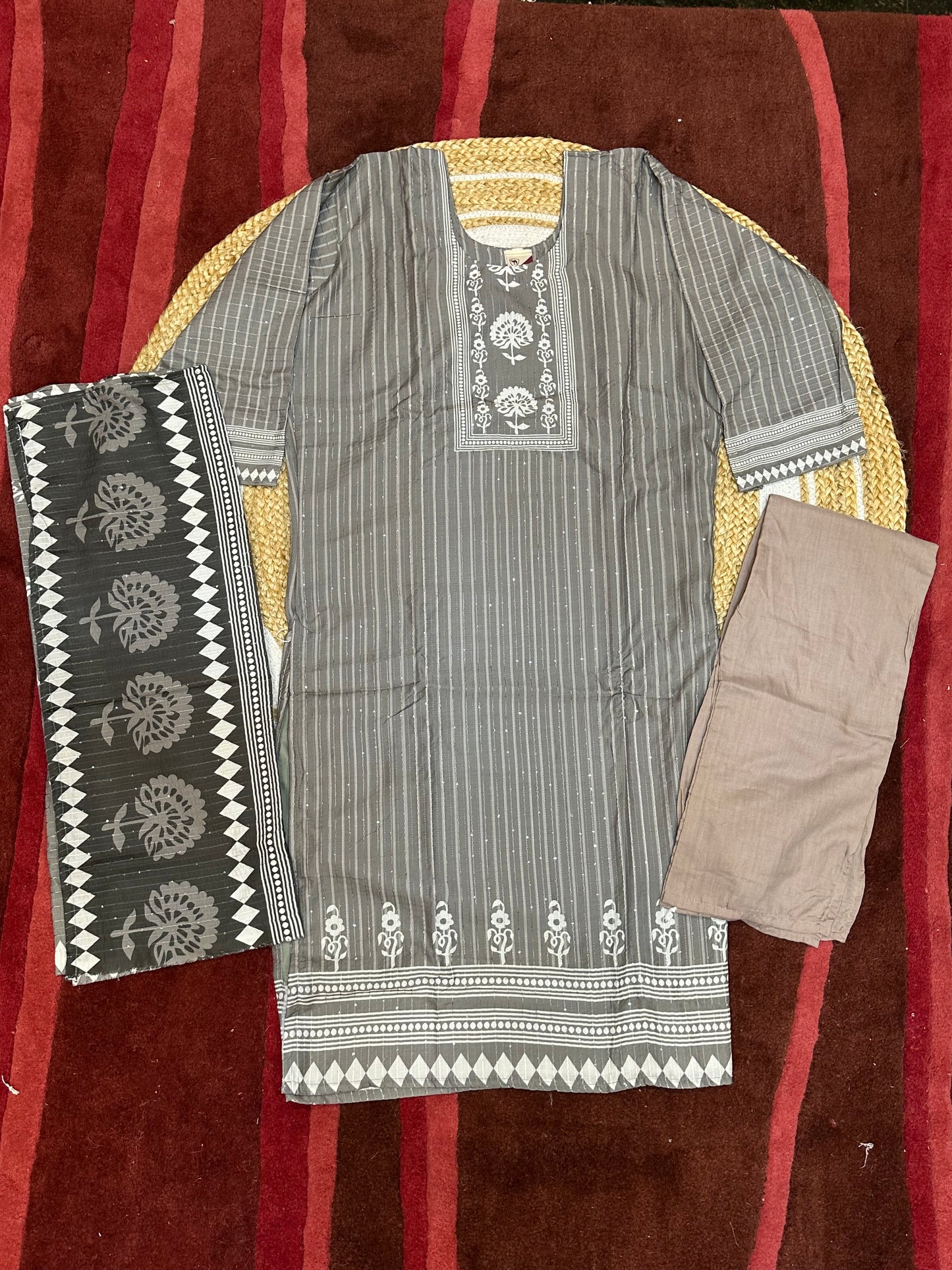 48” 4XL Indian Ladies Outfit Salwar Kameez Kurti Suit Set SS14