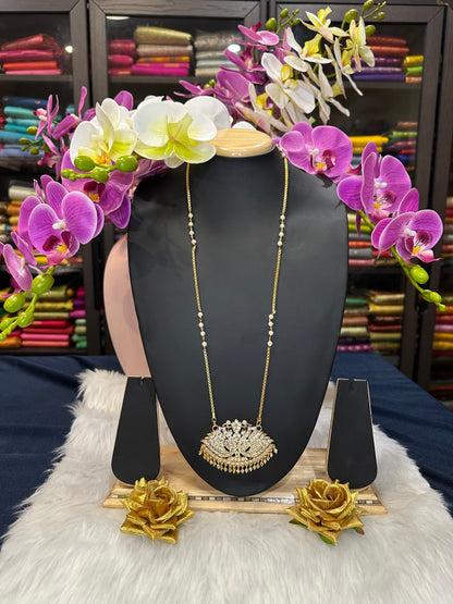 Impon Indian Necklace Annam Pathakkam Haram Wedding Jewellery N28