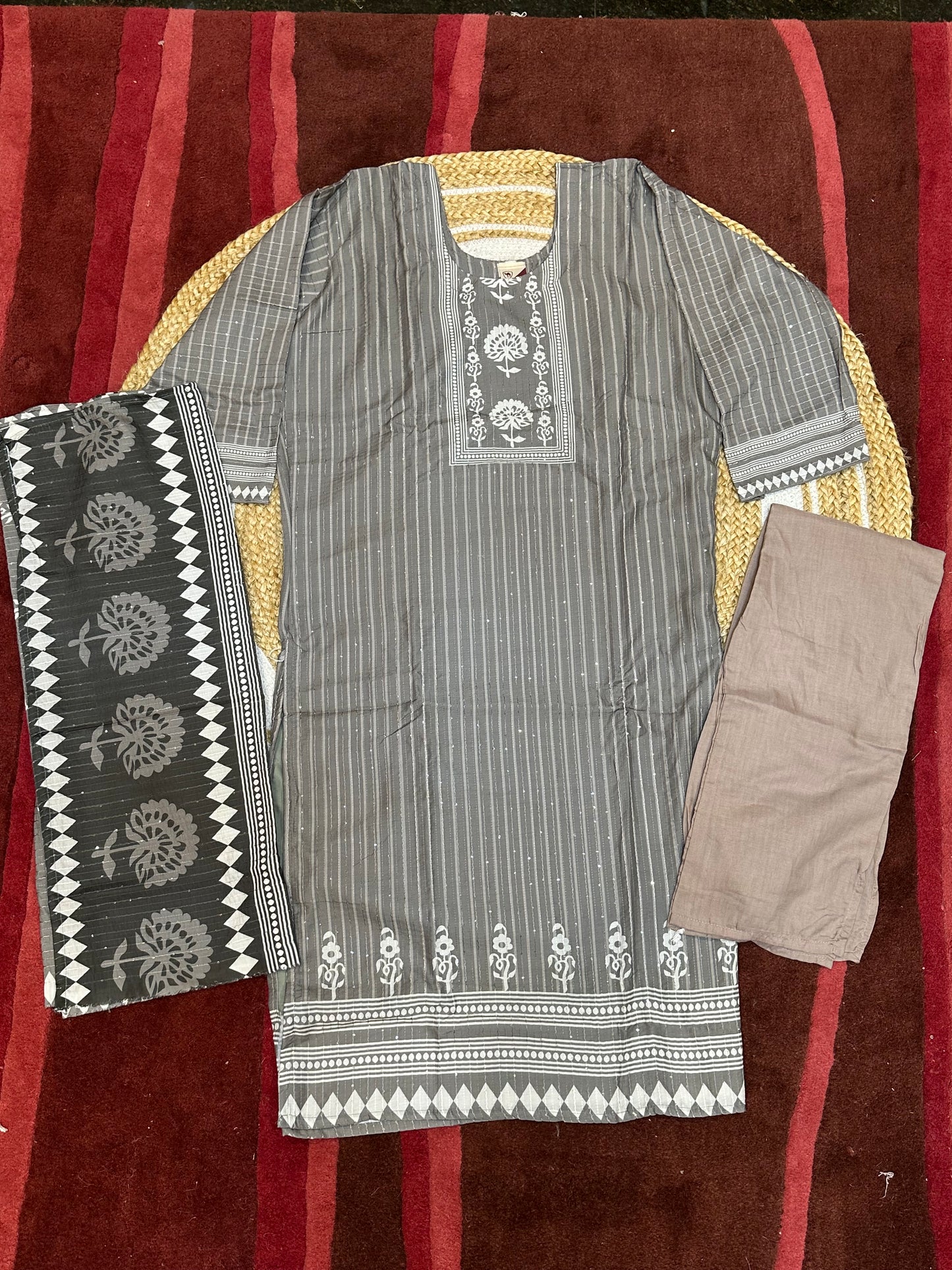 48” 4XL Indian Ladies Outfit Salwar Kameez Kurti Suit Set SS14