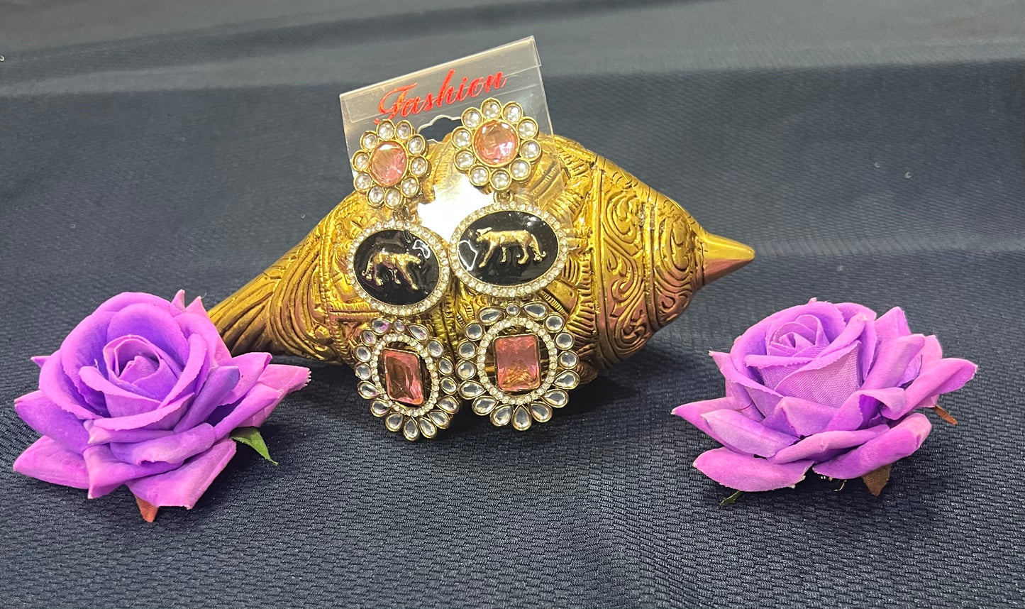 Indian Earrings Stylish Indian Jewellery E12