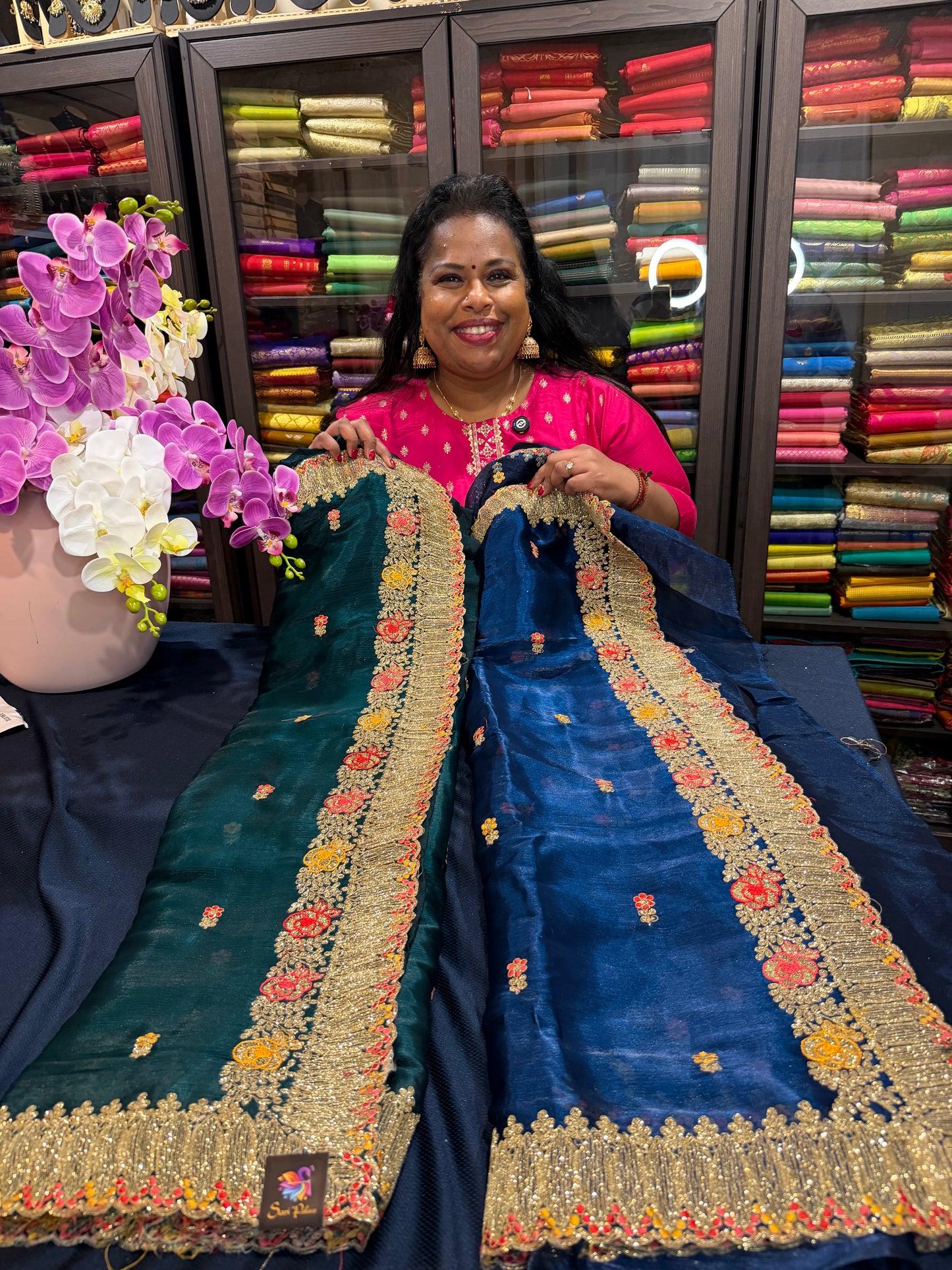 Sari Indian Fancy Party wear Saree Z1