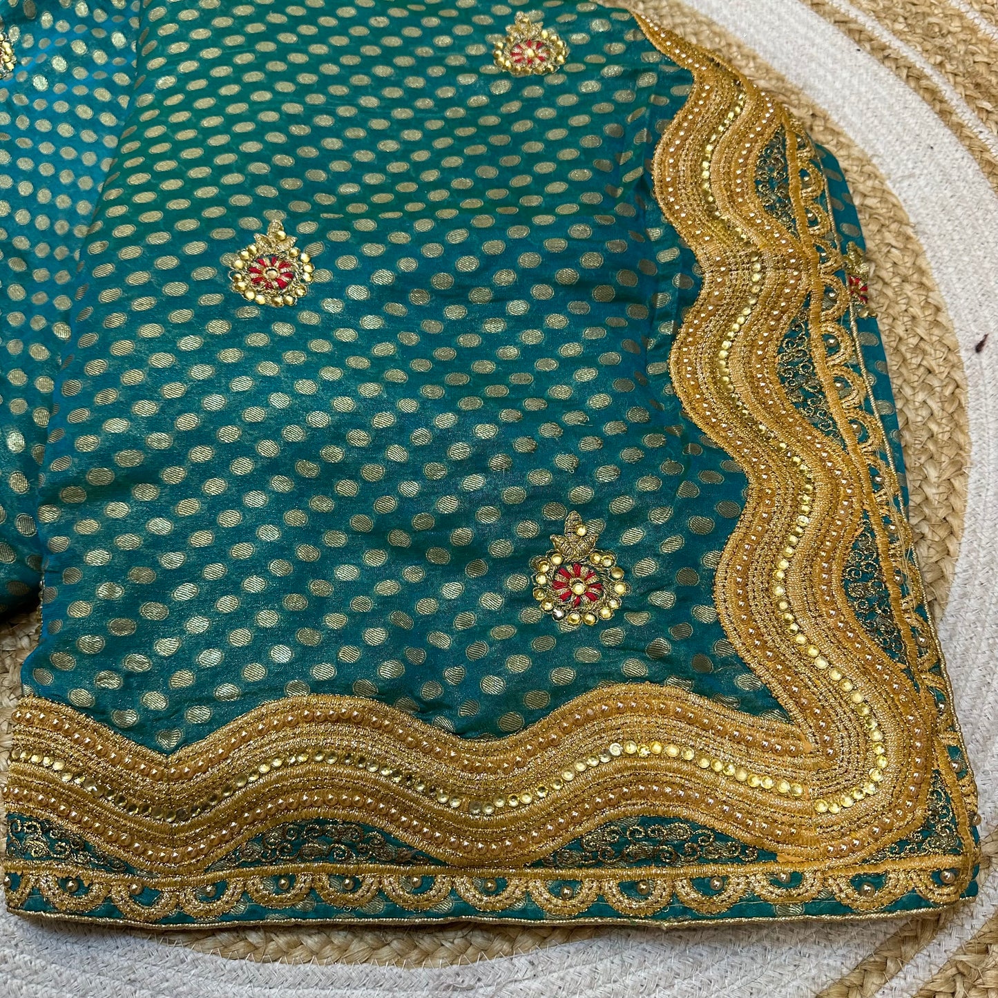 Sari Indian Bollywood Designer Fancy Party wear Saree Blue Z5