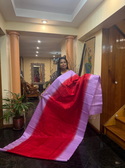 Kanchipuram Pattu Soft Silk Saree Pure Silk Bridal Sari Red | SS11