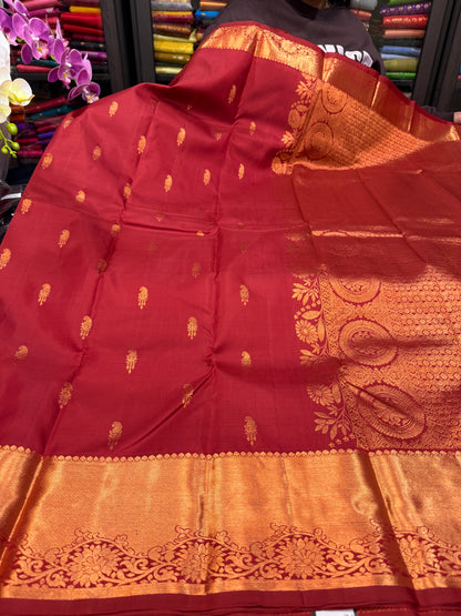 Bridal Kanchipuram Pure Silk Saree Kanjivaram Sari SPK480