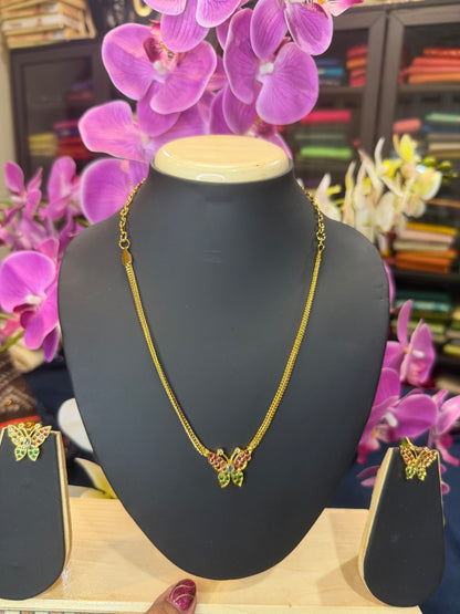 Premium Quality Indian Necklace & Earrings set Jewellery Set N100