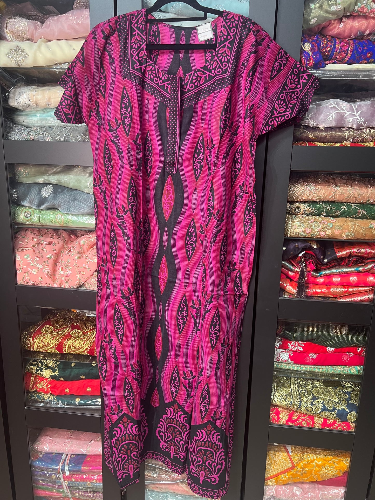 Free size Indian Cotton Nighty Nightgown NI20