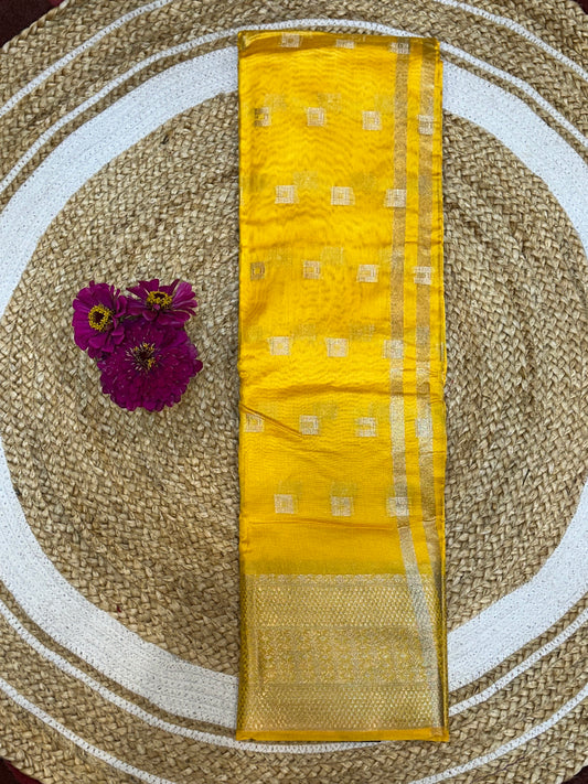 Yellow Sari Indian Saree S21