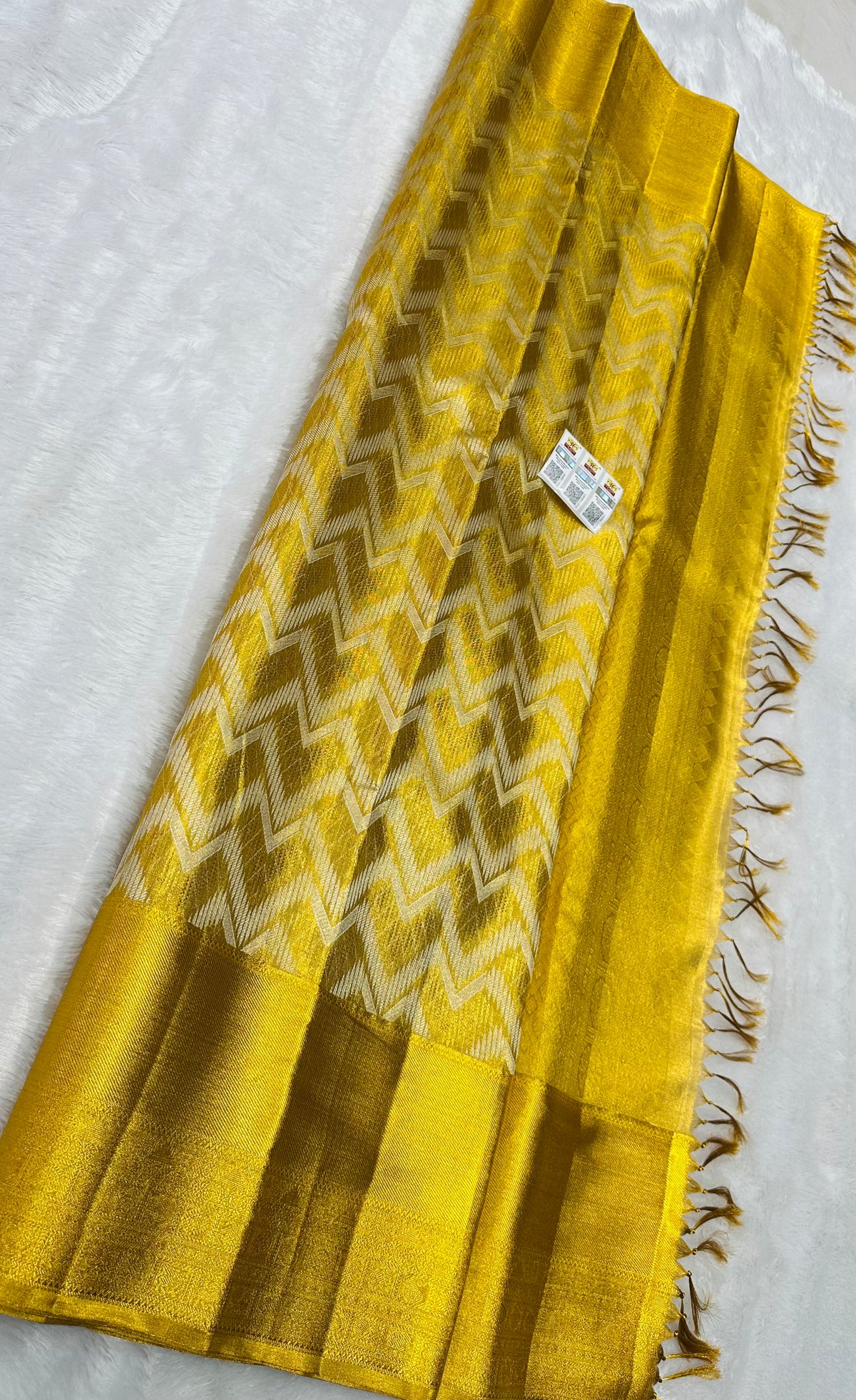 Bridal Tissue Kanchipuram Pure Silk Saree Kanjivaram Sari SPK470