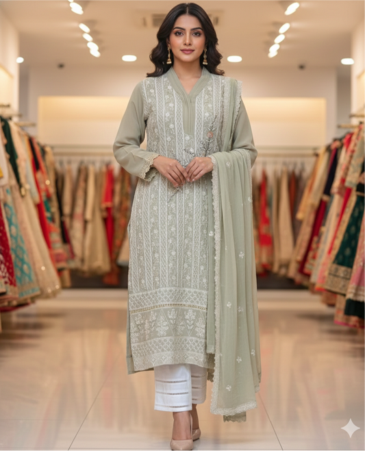 44” Indian Pakistani Suit Salwar Kameez SS32