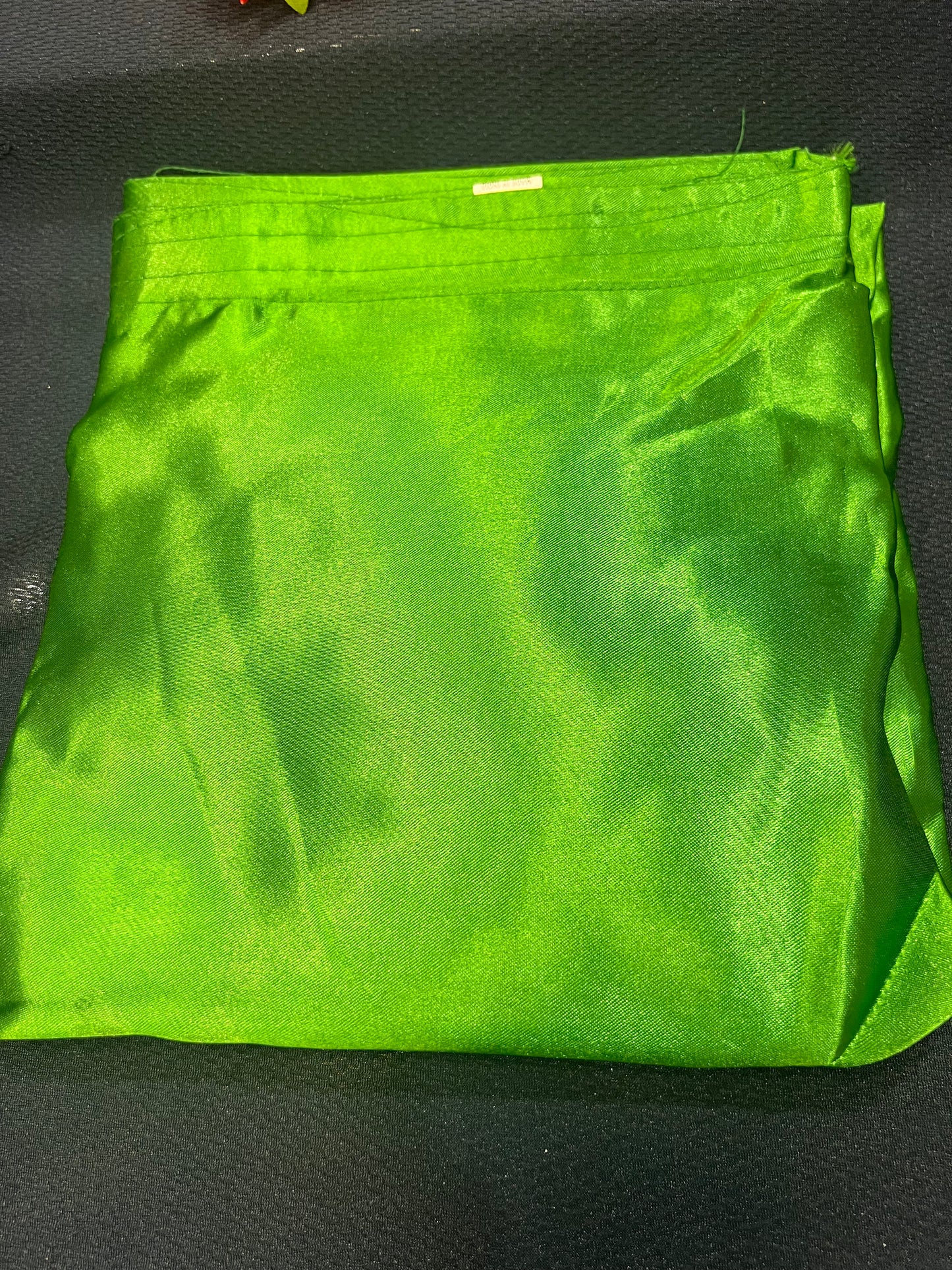 Sari Petticoat Satin Underskirt Saree Skirt Green P2