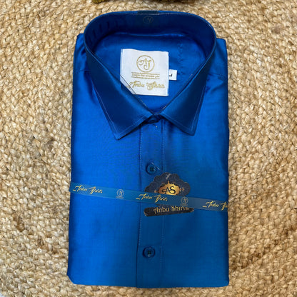 Bollywood Indian men’s Blue Shirt V18