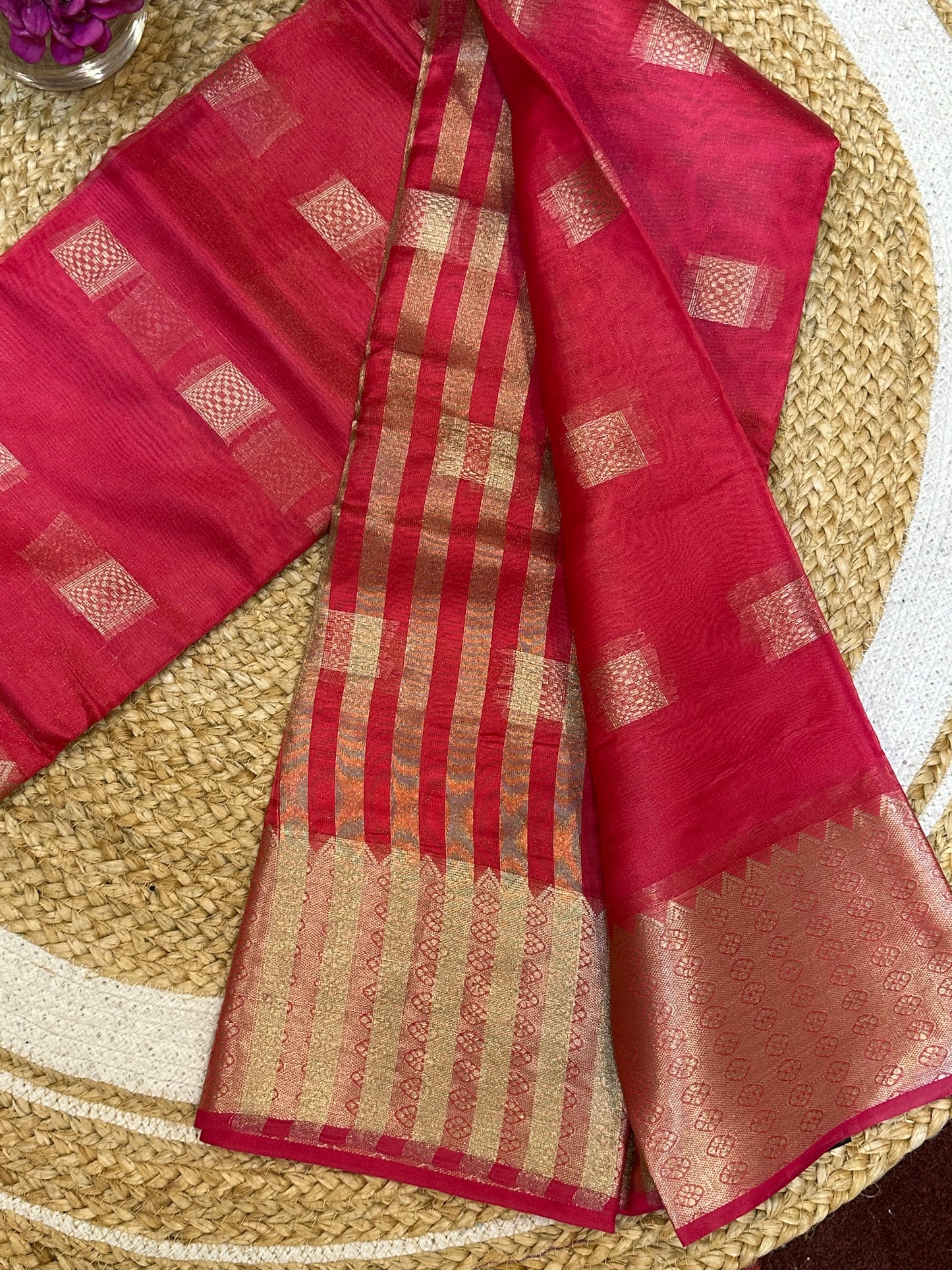 Pink Sari Indian Saree S43
