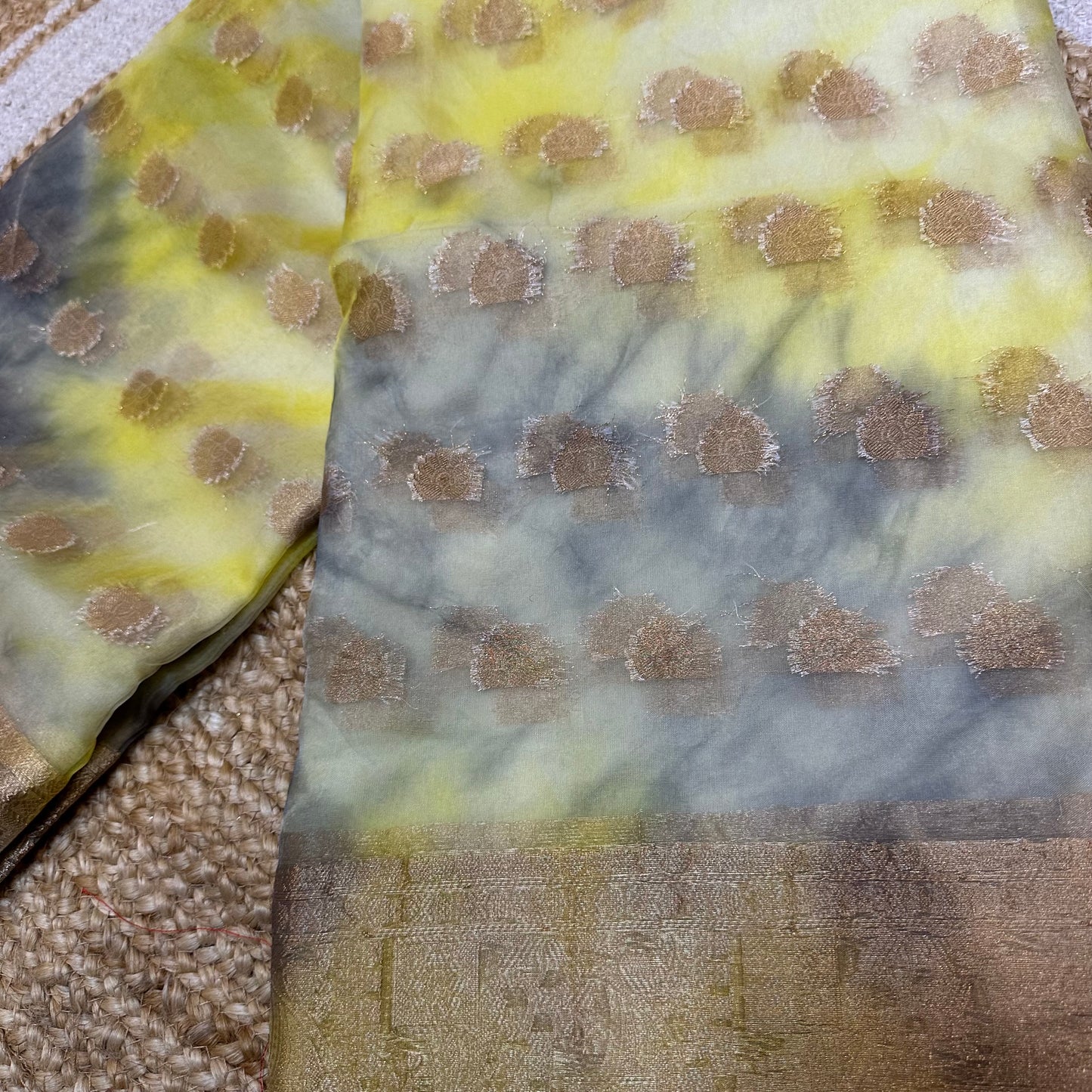 Sari Indian Fancy Casual wear Organza Banarasi Saree SAR6