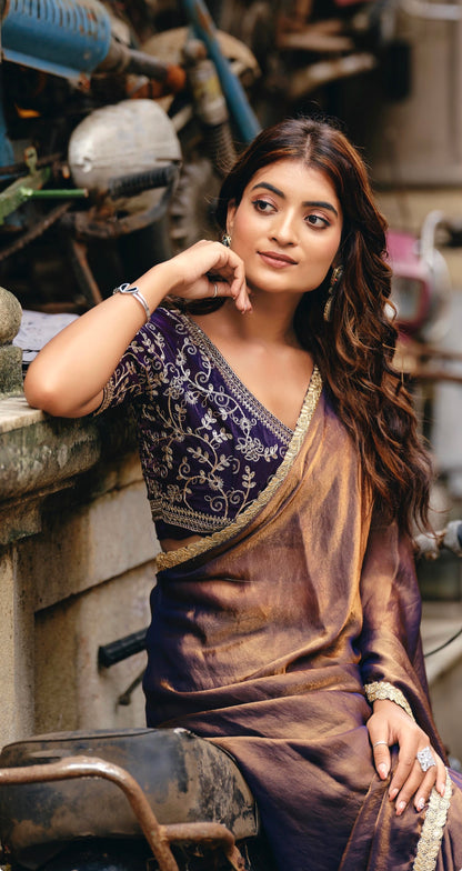 Indian Fancy Party wear Saree Fendi Silk Sari Green S137