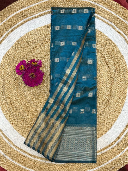 Blue Sari Indian Saree S30